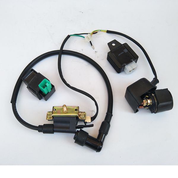 

motorcycle engine part ignition device kit for 70 90 110 125 engine the cdi relay rectifier