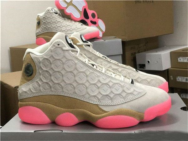 

new release 13 reverse he got game basketball shoes men 13 chinese new year cny pale ivory digital pink