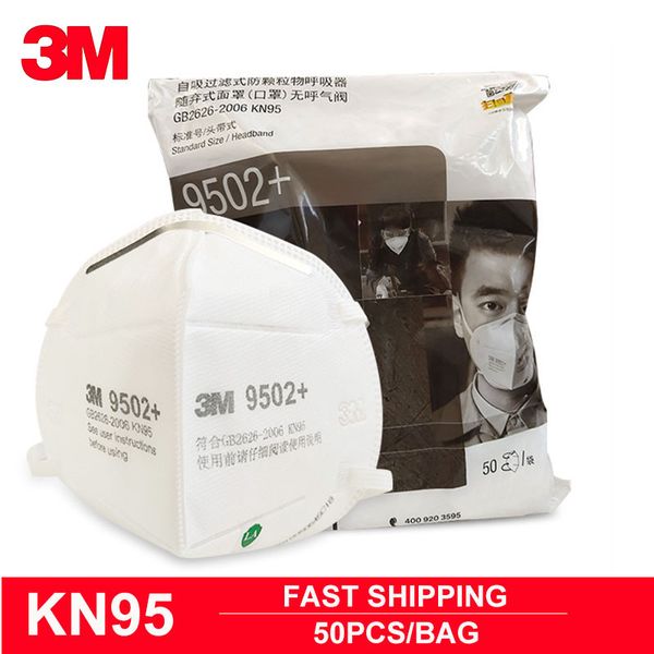 

3m 9001 9502 9001v 9502v dust mask pm2.5 anti-fog kn90 safety face mask anti influenza particulate respirator breathing masks
