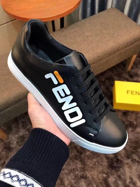 

new style high-end luxury men's casual sneakers fashion brand triple platform four seasons design leather upper nyht, Black