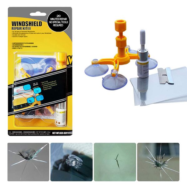 

car windshield repair kits diy car window repair tools glass scratch windscreen crack restore window screen polishing care