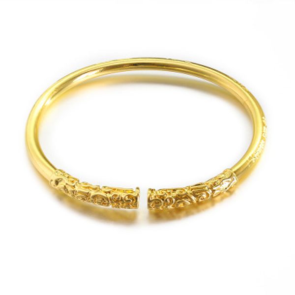 

dasheng's return ruyi gold hoop stick bracelet men's and women's same personality creative couple bracelet, Black