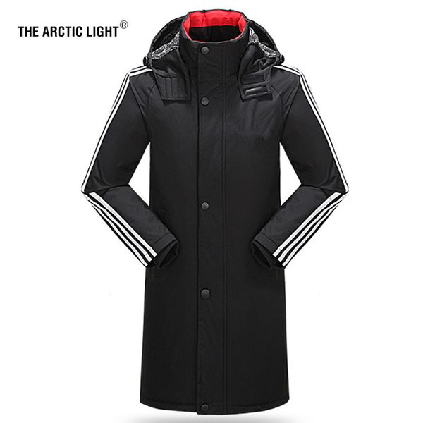 

the arctic light long cotton padded jacket outdoor training hiking trekking hunting couple men women child windbreaker winter