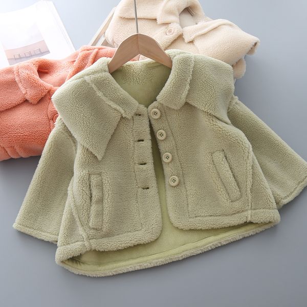 

children's faux fur coat 2019 winter coat baby girl clothing, Blue;gray