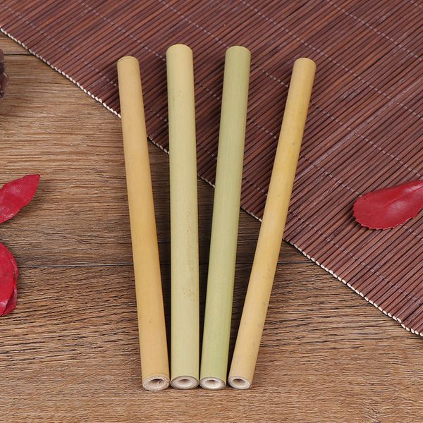 

subject:2pcs/set natural bamboo straw eco friendly reusable straw organic bamboo drinking straws
