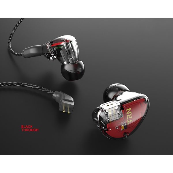 

TRN V30 Hybrid 2BA+1DD In Ear Earphone IEM HIFI Headphones Monito Sport Earplug 3 Drive Headset 2Pin Detachable Cable 10pcs