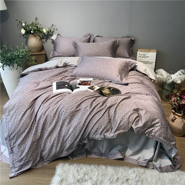 

chic asian style vintage duvet cover set egyptian cotton ultra soft bed sheet comforter cover  king size 4pcs bedding sets