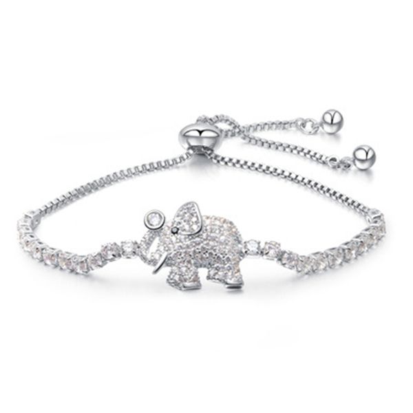 

42 stainless steel rose gold plated luxury designer fashion jewelry ms. bracelets bracelets bangle synthetic diamond for women lady jewelry, Golden;silver