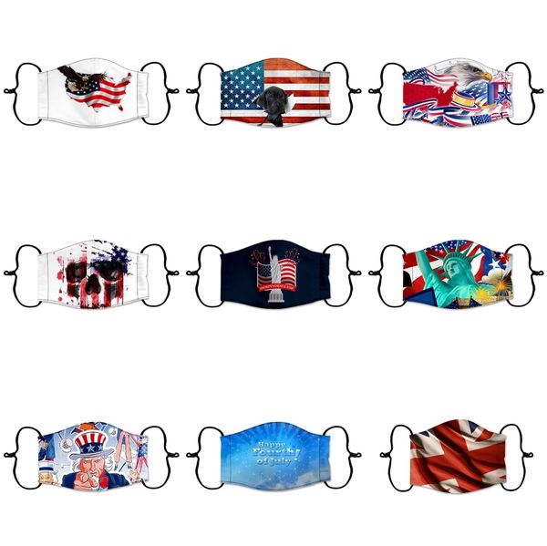 

double layer face mask foral print dustproof anti-uv designer masks fashion women men mouth-muffle washable durable breathable face mask #71