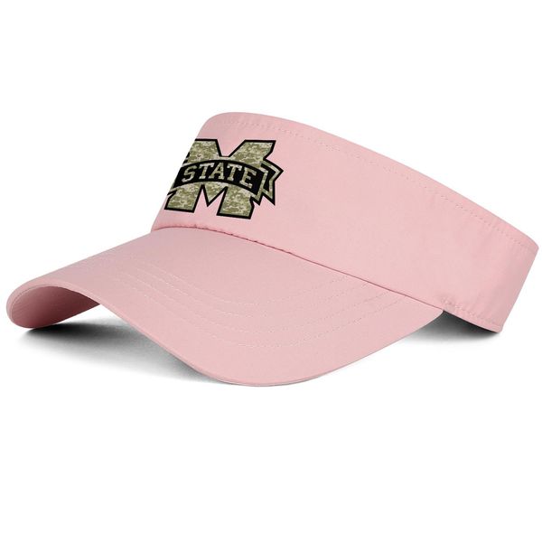 

1mississippi state bulldogs football camouflage logo pink woman tennis hat baseball cool fit custom hat sports retro team cap fashion, Blue;gray