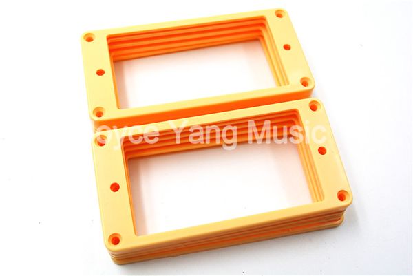 

niko 10pcs cream flat plastic humbucker pickup frame holder mounting ring 3*5mm