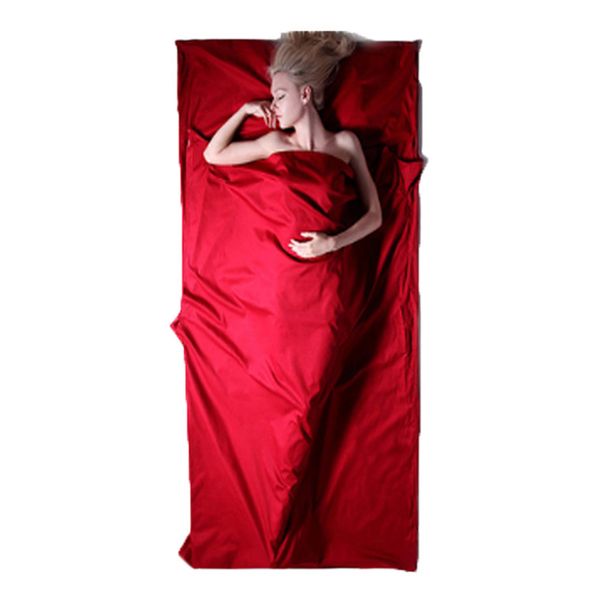 

sleeping sheet bag sleep sack cover portable lightweight for outdoor camping hiking travel dx88