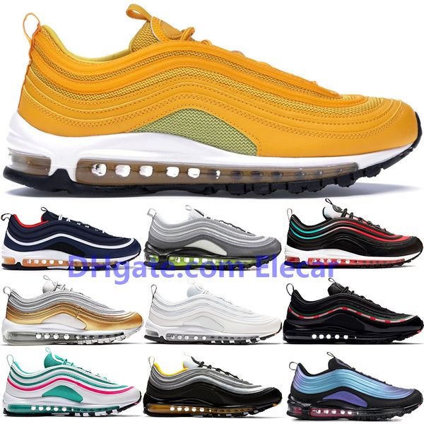 

new men mustard lx throwback future bullet 97og running shoes womens mens neon seoul south beach undftd triple black sneakers trainers boots, White;red