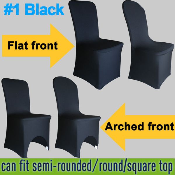 

150pcs black color spandex lycra chair cover for wedding