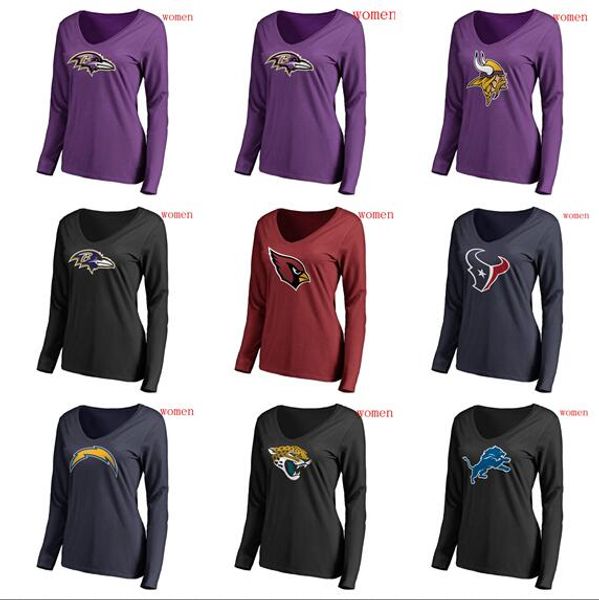 

2019 women new style raven vikving cardinal charger jaguar lion chief jets redskin salute to service legend scoop neck camo charcoal lo, Blue;black