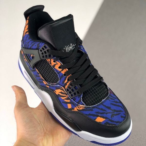 

2020 new designer jumpman 4 rush violet gs men basketball shoes camo 4s sports sneakers trainers baskets des chaussures zapatos size 13