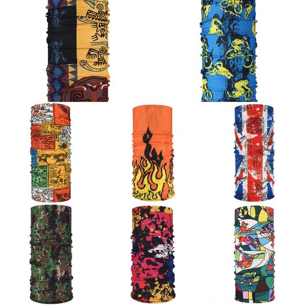 

n5eyi stock sport bicycle fishing scarf neck gaiter shield bicycle mask face bandana headwear ring scarf headband balaclava i cant breathe, Black