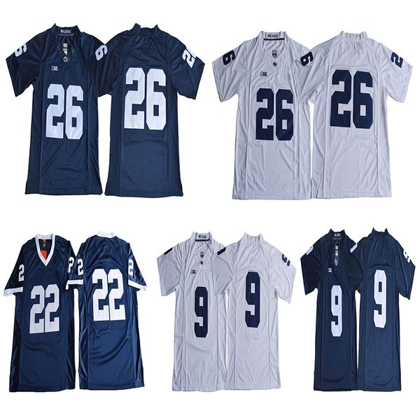 

2019 Penn State Nittany Lions College Football 26 Saquon Barkley 9 McSorley 22 Akeel Lynch BIG Ten Football Jerseys