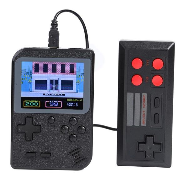 

gc26 video game console 3-inch tft display retro mini game player +gamepad built-in 500classic games support two-player games