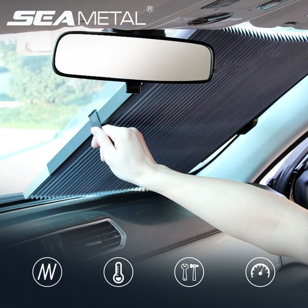 

46cm/65cm/70cm/80cm car sun shade window shield for suv truck front car windshield sunshade rear window sun visor uv protection