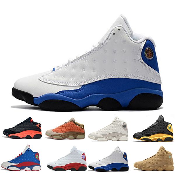 

13 13s Cap And Gown men women basketball shoes Atmosphere Grey Terracotta Blush Black Phantom Hyper Royal sports sneakers designer trainers