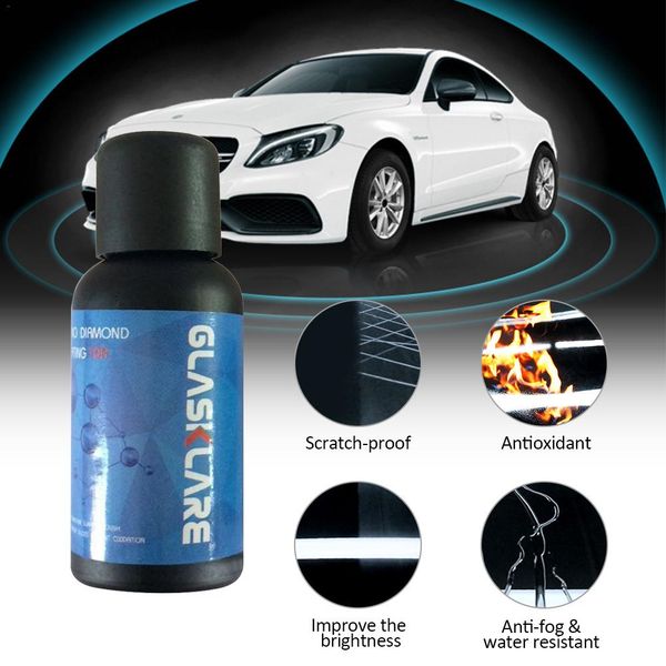 

50ml/30ml 10h super hydrophobic car polish glass liquid glass crystal coatingcar ceramic spray coating