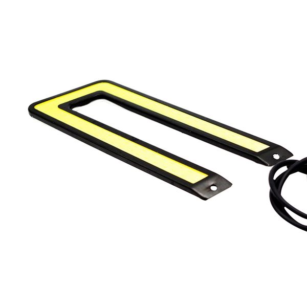 

led vehicle ultra thin waterproof u type daytime driving light(white
