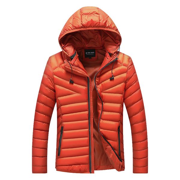

man's jackets and coats winter brand overcoat outwear slim long trench zipper caps coat men's coats and jackets winter, Black
