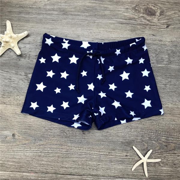 

men's swimwear 2-7 years boys beach shorts kids swimming trunks 2021 children swimsuits swim short star print bathing suit 115