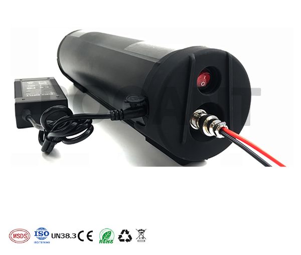 

au eu us electric bike lithium battery pack 48v 15ah bottle batteries for 500w to 1.2kw motor+bms +2a charger