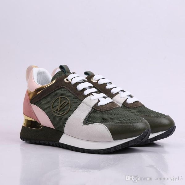 

newst france fashion france luxurious brand sneakers loafers design men and women low cut casual run away shoes, Black