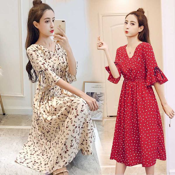 

afei tony pregnant print dress maternity v-necks fashion nursing breastfeeding dresses for pregnancy party dress vestidos, White