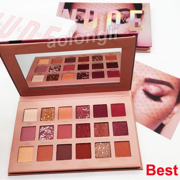 

Beauty New NUDE палитра теней для век макияж 18 цветов тени для век матовый блеск Тени для