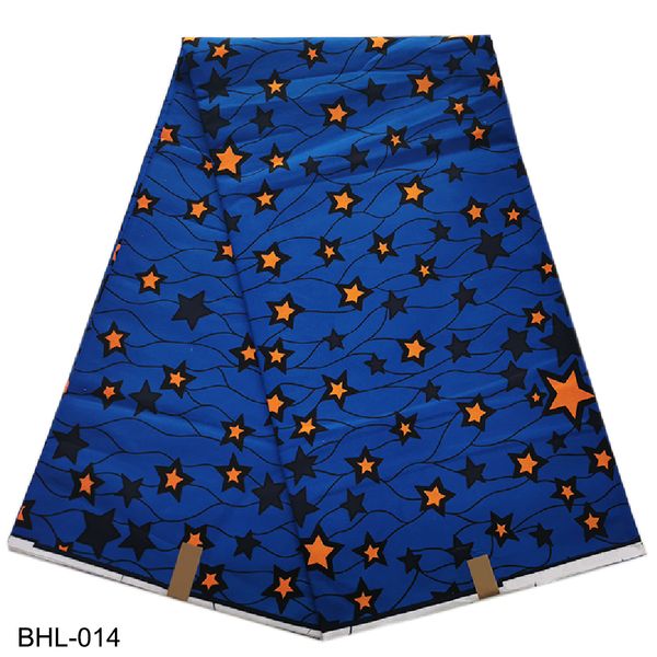 

star design african print wax fabric ankara wax fabric 100% cotton comfortable and good quality for garment material bhl-001, Black;white
