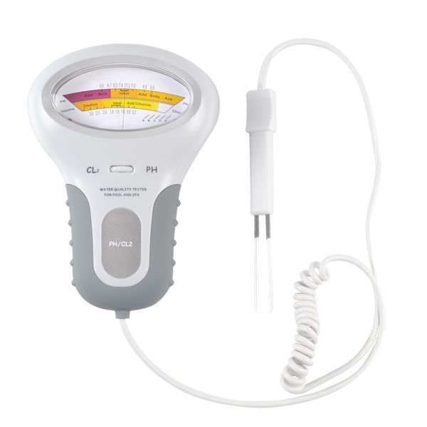 

water quality tester - ph/ cl2 chlorine level meter (water ph level tester