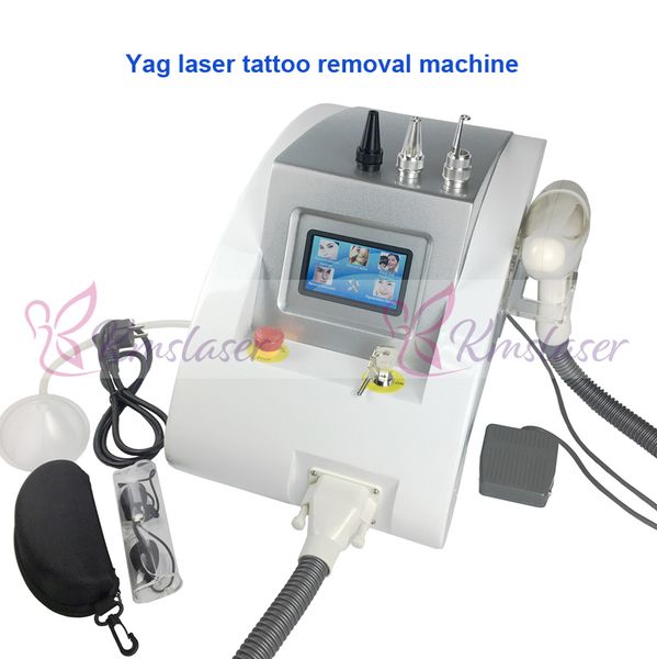 Новый профессиональный 1064nm 532nm Q переключатель Yag лазерная машина для удаления татуировки бровей очиститель пигментация уход за кожей красота оборудование