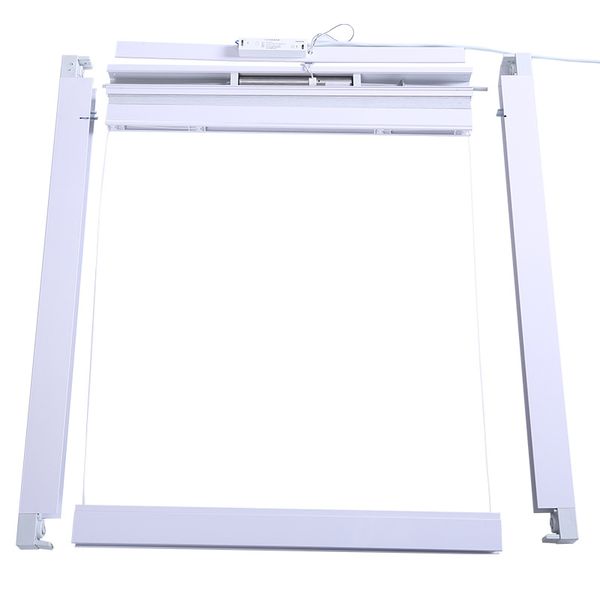 

sunshade honeycomb curtain track for motorized honeycomb blind aluminium alloy upper rail lower rail orbit transfer side