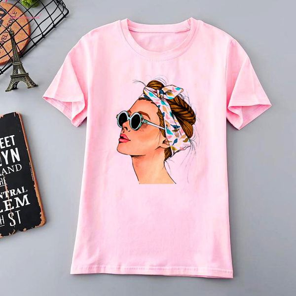 

2019 new fashion cool print female t shirt white women tshirts summer aesthetic casual harajuku t shirt femme