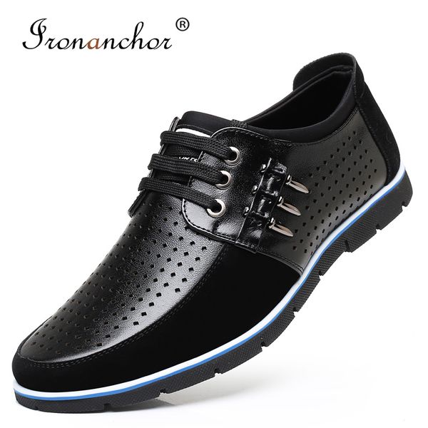 

2019 men casual shoes flat fashion comfortable luxury male shoes #gy3595, Black