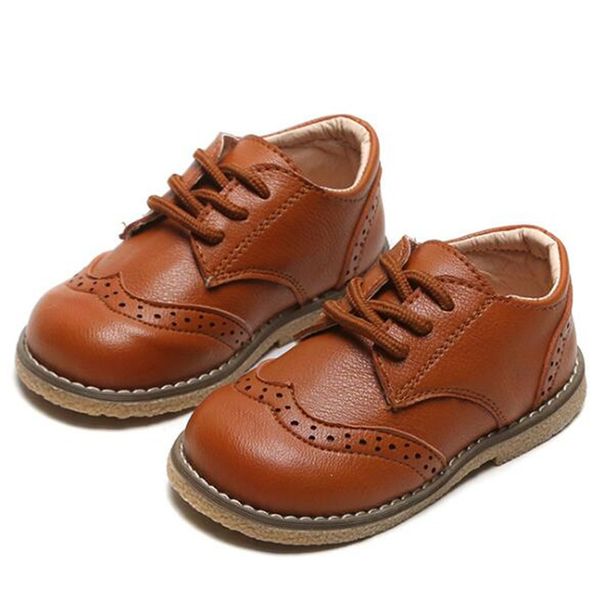 

2020 new spring autumn boys girls children casual shoes fashion popular children shoes comfortable breathable children leather shoes, Black;grey