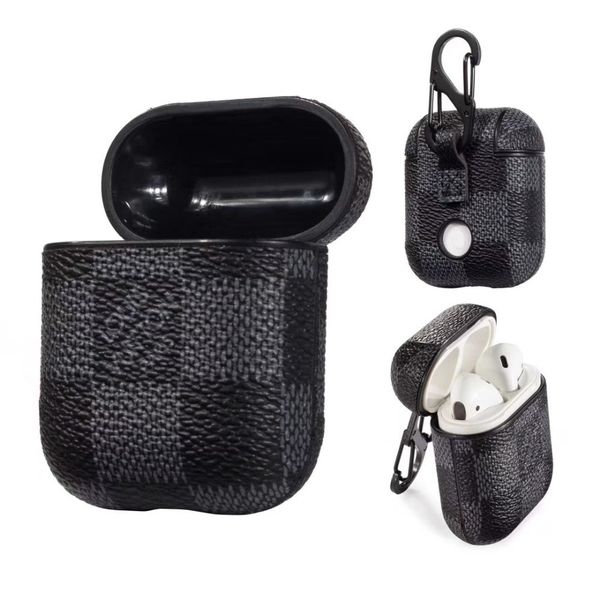 

Airpod ca e cover portable anti lo t pu leather ca e protective cover bag pouch for apple air pod bluetooth head et charging ca e run1986