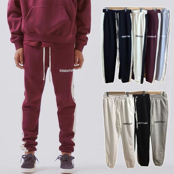 

Fear Of God Essentials Спортивные штаны Мужчины Женщины Kanye West FOG Jogger Брюки Высокого Качеств