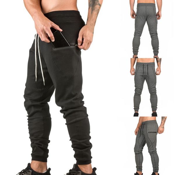 

plus size jogger sports pants casual cutton sweatpants for male hip hop pants harem running trousers men's sportwear 3xl, Black;blue
