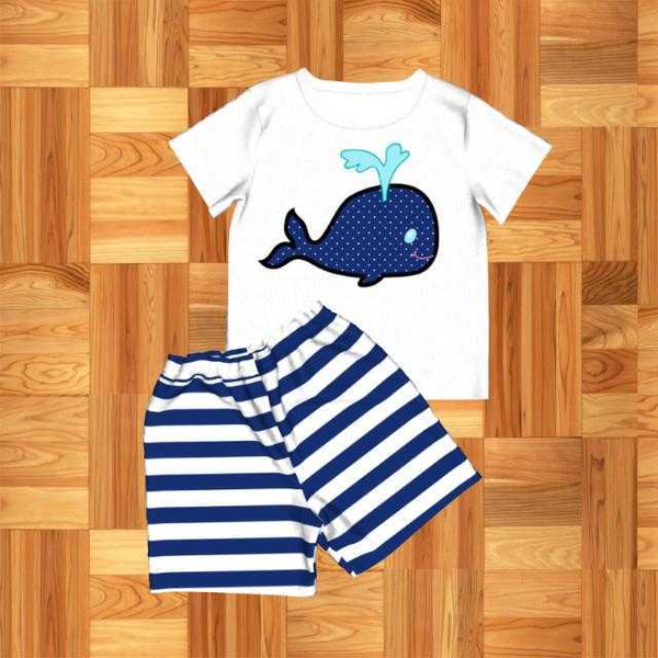 

baby boys suit clothes newborn infant sets baby boy clothes outfit blue whale autumn spring toddler set children outfits, White