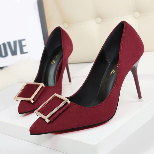 

sweet high heels, thin heels, high heels, shallow mouth, pointed head, women's single shoes