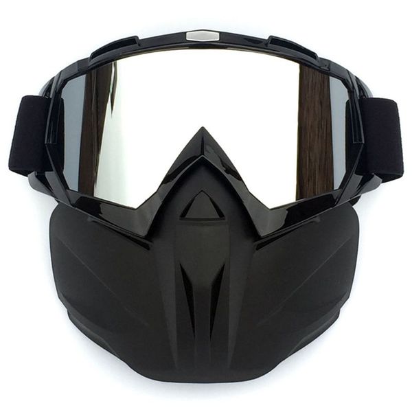 

men women ski snowboard snowmobile goggles mask snow winter skiing ski glasses motocross sunglasses all black