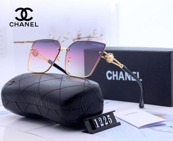 

2019 new lady driving high resolution sunglasses with large frame gradient lenses, Black
