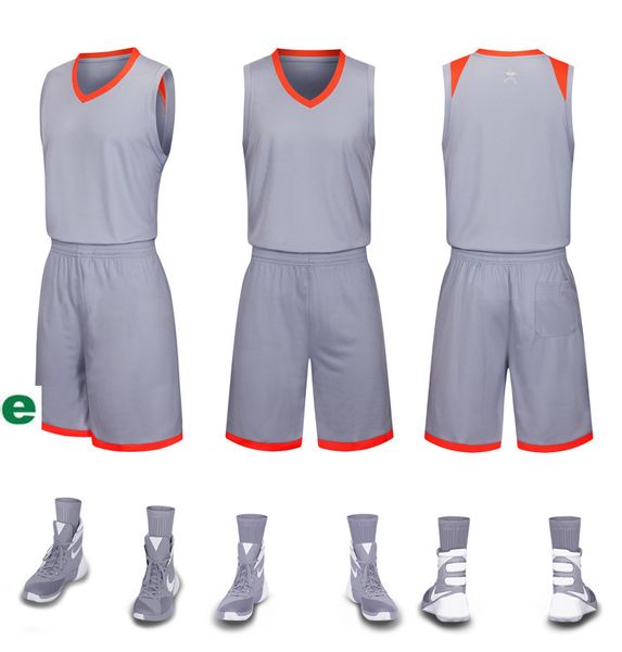 

2019 new blank basketball jerseys printed logo mens size s-xxl price fast shipping good quality grey g001aa12r, Black;red