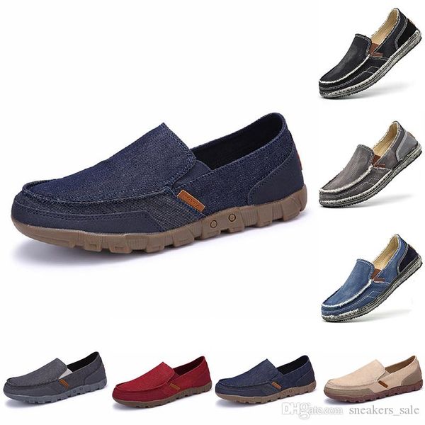 

men's casual shoes espadrilles triple black white beige wine red khaki breathable outdoor jogging walking shoes main18