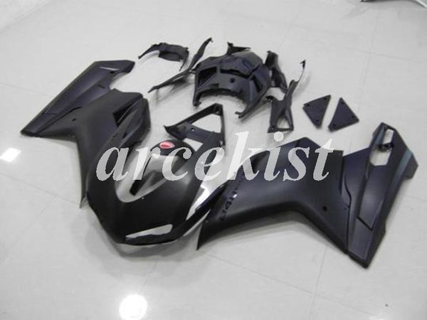 

4 подарки новый abs инъекция полный обтекатели комплект, пригодный для ducati 848 evo 1098 1198 1198s 2007 2008 2009 2010 2011 2012 body наб